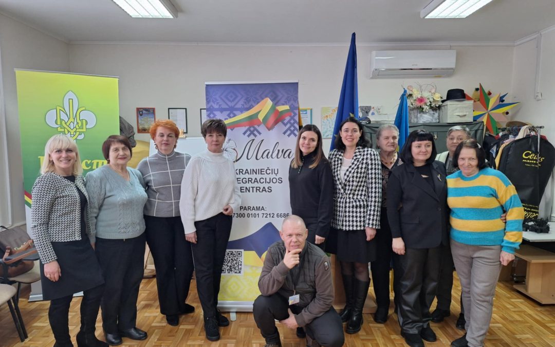 SENSUAL AFTERNOON WITH GUESTS FROM UKRAINE AND THE EMPLOYMENT SERVICE OF Šiauliai