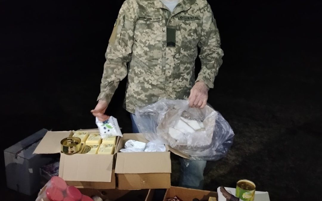 Parama pasiekė Ukrainos gynėjus